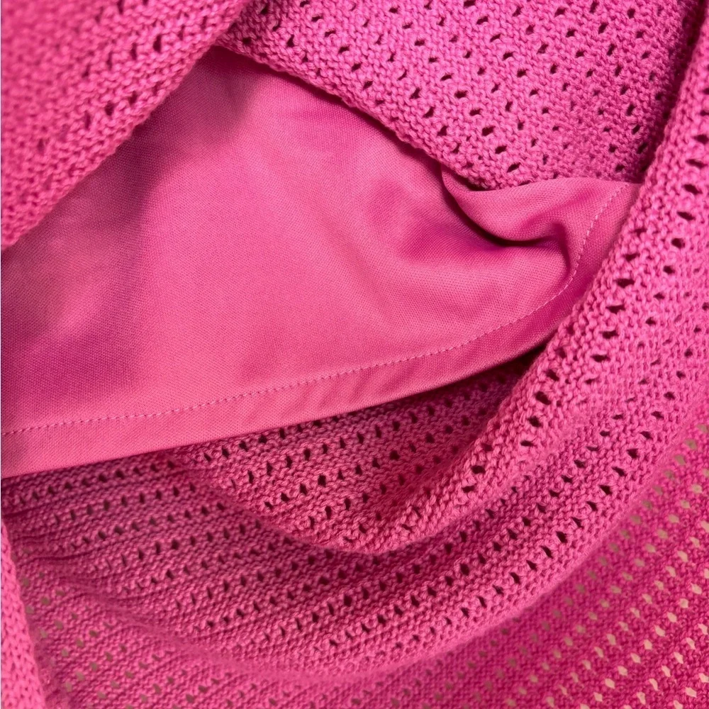 NWT Skies Are Blue Isla Rose Violet Lose Knit Crochet Tank and Midi Skirt Set M - Picture 13 of 13